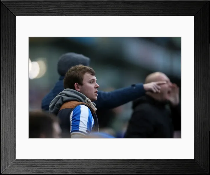 Framed Print : Brighton & Hove Albion vs Doncaster Rovers (08-02-2014): A Home Game from the 2013-14 Season Framed Print : Brighton & Hove Albion vs Doncaster Rovers (08-02-2014): A Home Game from the 2013-14 Season