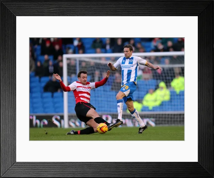 Framed Print : Brighton & Hove Albion vs Doncaster Rovers (08-02-2014): A Home Game from the 2013-14 Season Framed Print : Brighton & Hove Albion vs Doncaster Rovers (08-02-2014): A Home Game from the 2013-14 Season