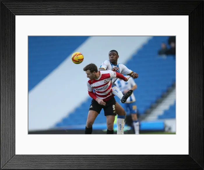 Framed Print : Brighton & Hove Albion vs Doncaster Rovers (08-02-2014): A Home Game from the 2013-14 Season Framed Print : Brighton & Hove Albion vs Doncaster Rovers (08-02-2014): A Home Game from the 2013-14 Season