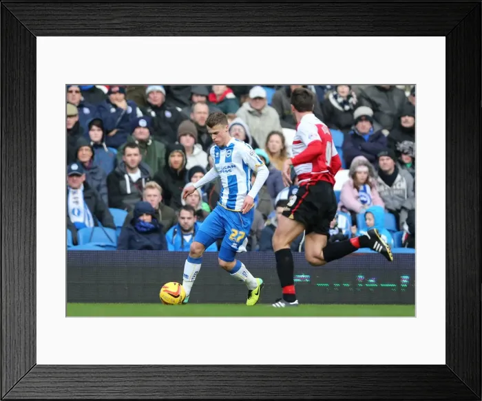 Framed Print : Brighton & Hove Albion vs Doncaster Rovers (08-02-2014): A Home Game from the 2013-14 Season Framed Print : Brighton & Hove Albion vs Doncaster Rovers (08-02-2014): A Home Game from the 2013-14 Season