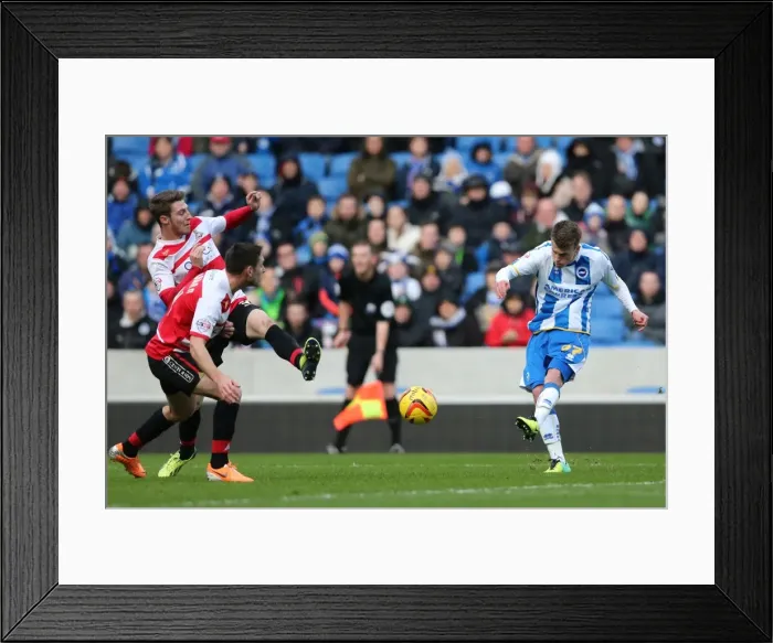 Framed Print : Brighton & Hove Albion vs Doncaster Rovers (08-02-2014): A Home Game from the 2013-14 Season Framed Print : Brighton & Hove Albion vs Doncaster Rovers (08-02-2014): A Home Game from the 2013-14 Season