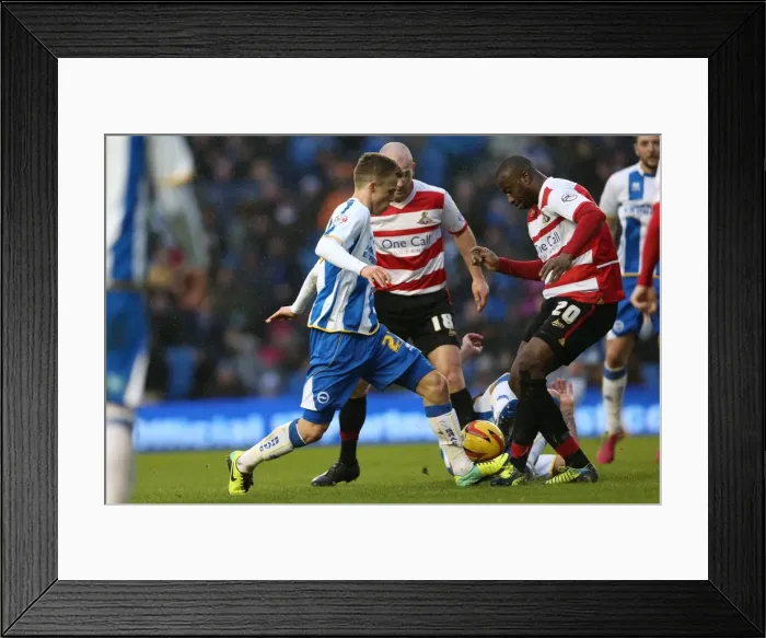 Framed Print : Brighton & Hove Albion vs Doncaster Rovers (08-02-2014): A Home Game from the 2013-14 Season Framed Print : Brighton & Hove Albion vs Doncaster Rovers (08-02-2014): A Home Game from the 2013-14 Season