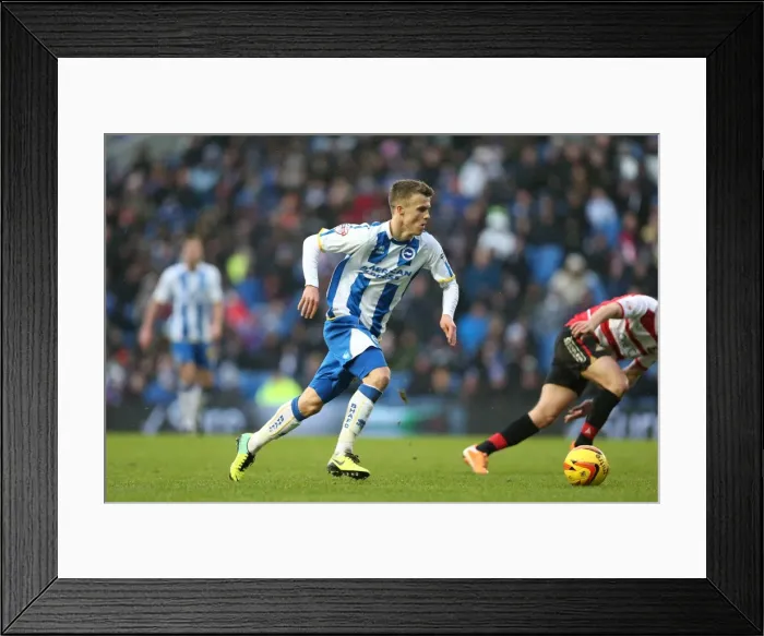 Framed Print : Brighton & Hove Albion vs. Doncaster Rovers (08-02-2014): A Home Game from the 2013-14 Season Framed Print : Brighton & Hove Albion vs. Doncaster Rovers (08-02-2014): A Home Game from the 2013-14 Season