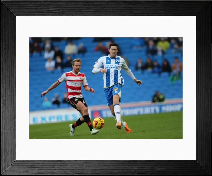 Framed Print : Brighton & Hove Albion vs Doncaster Rovers (08-02-2014): A Home Game from the 2013-14 Season Framed Print : Brighton & Hove Albion vs Doncaster Rovers (08-02-2014): A Home Game from the 2013-14 Season