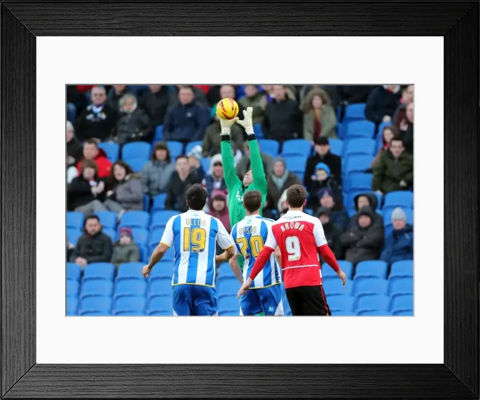 Framed Print : Brighton & Hove Albion vs Doncaster Rovers (08-02-2014): A Home Game from the 2013-14 Season Framed Print : Brighton & Hove Albion vs Doncaster Rovers (08-02-2014): A Home Game from the 2013-14 Season