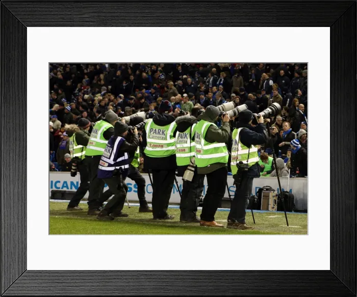 Framed Print : Brighton & Hove Albion vs. Leeds United: A Historic 11-2-2014 Home Game Framed Print : Brighton & Hove Albion vs. Leeds United: A Historic 11-2-2014 Home Game