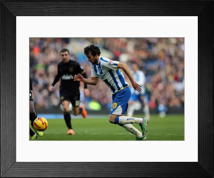 Framed Print : Brighton & Hove Albion vs. Wigan Athletic: 2013-14 Season Home Game Framed Print : Brighton & Hove Albion vs. Wigan Athletic: 2013-14 Season Home Game