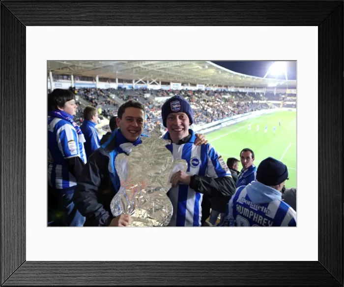 Framed Print : Brighton & Hove Albion at Hull City (Away Game), February 24, 2014