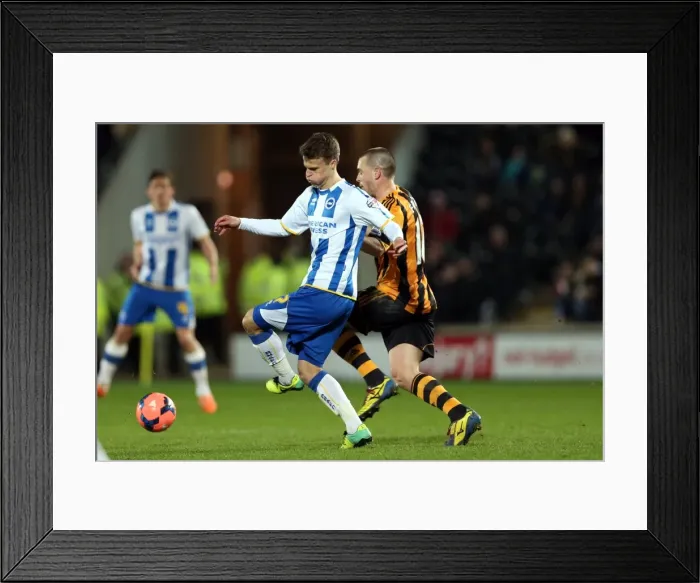 Framed Print : Brighton & Hove Albion at Hull City (Away), 24-02-2014 Framed Print : Brighton & Hove Albion at Hull City (Away), 24-02-2014