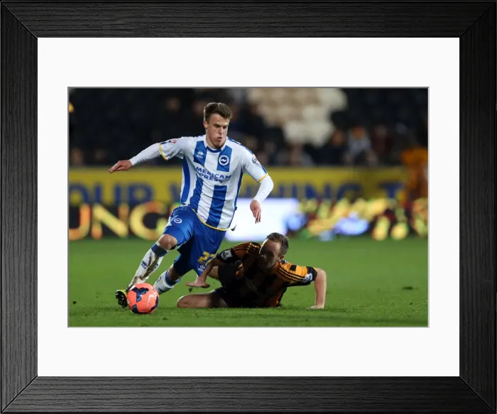 Framed Print : Brighton & Hove Albion at Hull City (Away), 24-02-2014 Framed Print : Brighton & Hove Albion at Hull City (Away), 24-02-2014