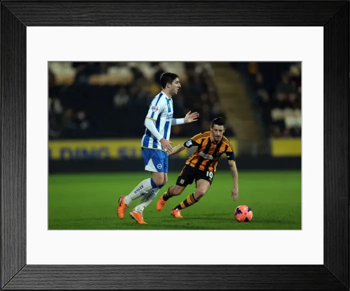 Framed Print : Brighton & Hove Albion at Hull City (Away), 24-02-2014 Framed Print : Brighton & Hove Albion at Hull City (Away), 24-02-2014