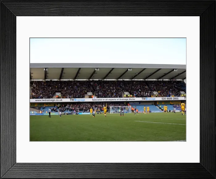 Framed Print : Brighton & Hove Albion vs. Millwall: Away Game - March 1, 2014 Framed Print : Brighton & Hove Albion vs. Millwall: Away Game - March 1, 2014