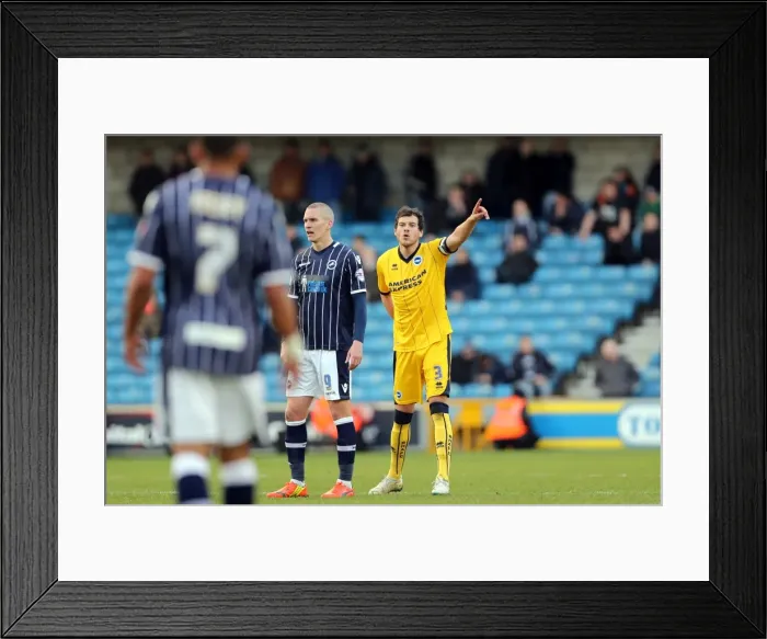Framed Print : Brighton & Hove Albion vs Millwall: Away Game, March 1, 2014 (Millwall 01-03-2014) Framed Print : Brighton & Hove Albion vs Millwall: Away Game, March 1, 2014 (Millwall 01-03-2014)