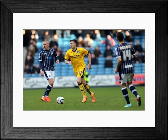 Framed Print : Brighton & Hove Albion vs Millwall: Away Game, March 1, 2014 (Millwall 01-03-2014) Framed Print : Brighton & Hove Albion vs Millwall: Away Game, March 1, 2014 (Millwall 01-03-2014)