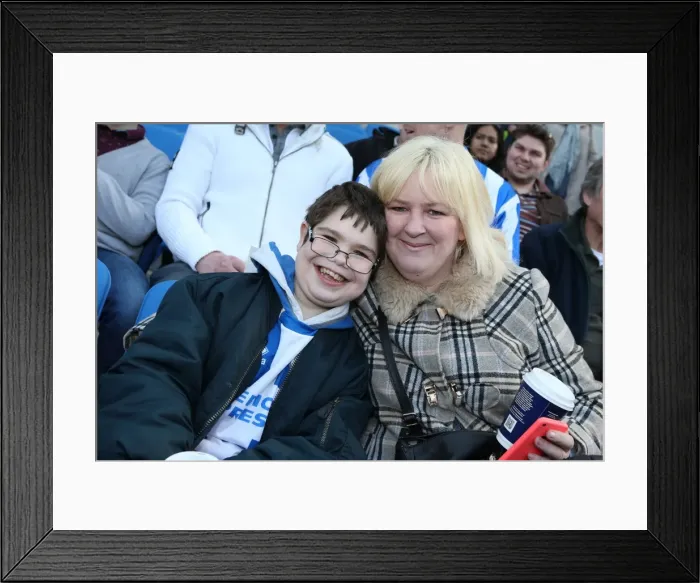 Framed Print : Brighton & Hove Albion vs. Reading: A 2013-14 Home Game (March 8, 2014)