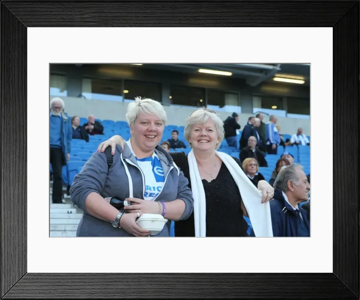Framed Print : Brighton & Hove Albion vs. Reading - 2013-14 Season: Home Game Highlights (8-3-2014)