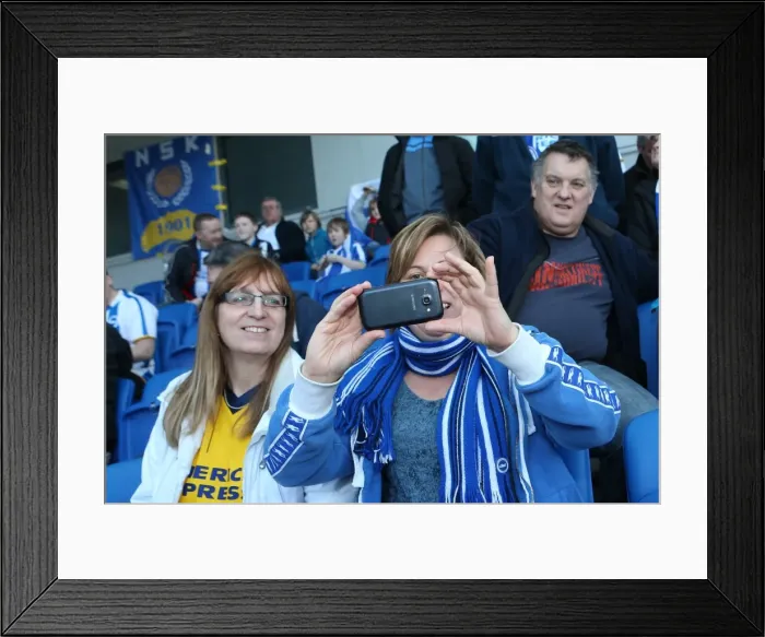 Framed Print : Brighton & Hove Albion vs. Reading - 2013-14 Season: Home Game Highlights (8-3-2014) Framed Print : Brighton & Hove Albion vs. Reading - 2013-14 Season: Home Game Highlights (8-3-2014)