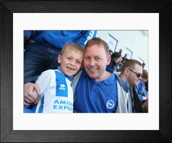 Framed Print : Brighton & Hove Albion vs. Reading - March 8, 2014 (Home Game) Framed Print : Brighton & Hove Albion vs. Reading - March 8, 2014 (Home Game)