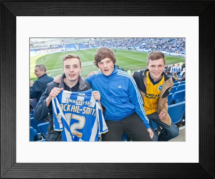 Framed Print : Brighton & Hove Albion vs. Reading - 2013-14 Season: Home Game Highlights (8-3-2014) Framed Print : Brighton & Hove Albion vs. Reading - 2013-14 Season: Home Game Highlights (8-3-2014)