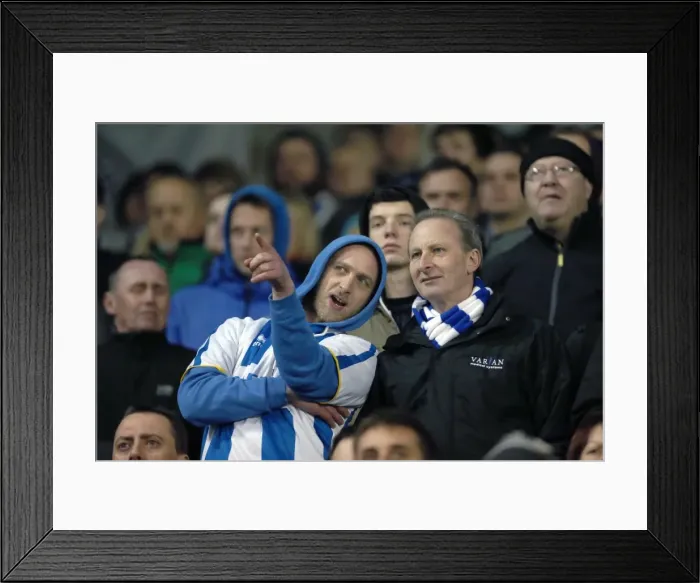 Framed Print : Brighton & Hove Albion vs. QPR: A Historic 11-3 Victory in the 2013-14 Season