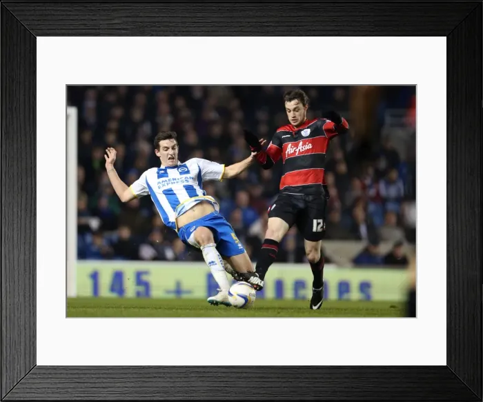 Framed Print : Brighton & Hove Albion vs QPR: A Historic 11-03-2014 Match from the 2013-14 Season Framed Print : Brighton & Hove Albion vs QPR: A Historic 11-03-2014 Match from the 2013-14 Season