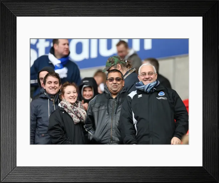 Framed Print : Brighton & Hove Albion vs. Bolton Wanderers (Away): 15-03-14 (2013-14 Season) Framed Print : Brighton & Hove Albion vs. Bolton Wanderers (Away): 15-03-14 (2013-14 Season)