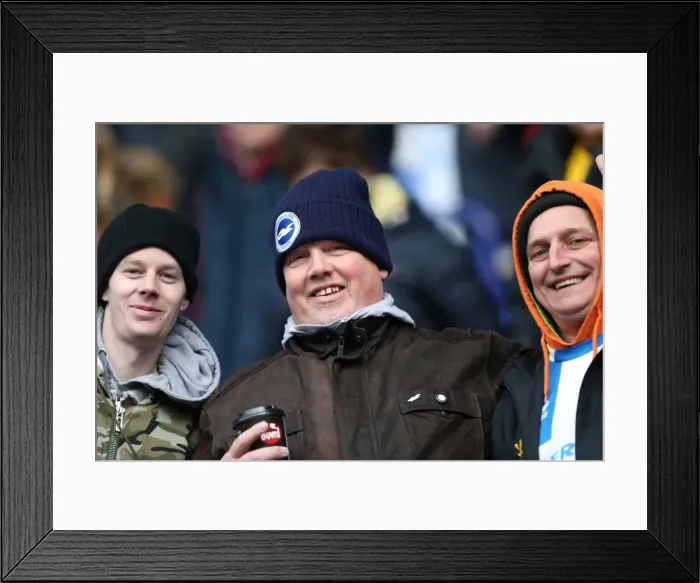 Framed Print : Brighton & Hove Albion vs. Bolton Wanderers (Away): 15-03-14 Framed Print : Brighton & Hove Albion vs. Bolton Wanderers (Away): 15-03-14