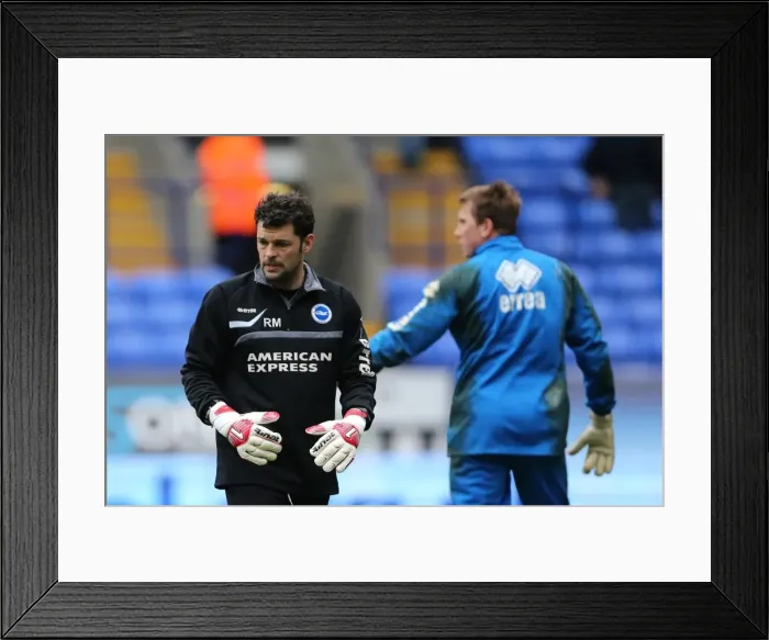 Framed Print : Brighton & Hove Albion vs. Bolton Wanderers (Away): 15-03-14 (13-14 Season) Framed Print : Brighton & Hove Albion vs. Bolton Wanderers (Away): 15-03-14 (13-14 Season)