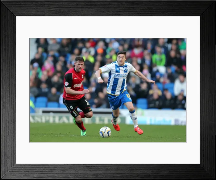 Framed Print : Brighton & Hove Albion vs. Ipswich Town (2013-14 Season: Home Game) Framed Print : Brighton & Hove Albion vs. Ipswich Town (2013-14 Season: Home Game)