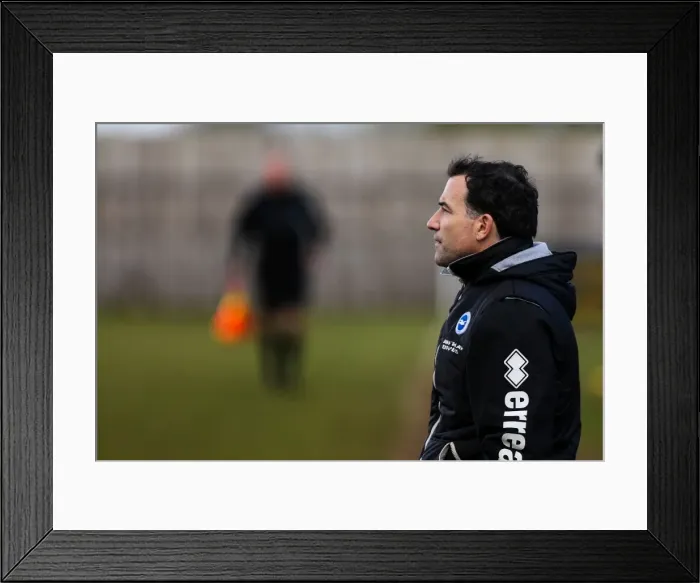 Framed Print : Brighton & Hove Albion vs. Tottenham Hotspur: Women's Match, March 23, 2014 Framed Print : Brighton & Hove Albion vs. Tottenham Hotspur: Women's Match, March 23, 2014