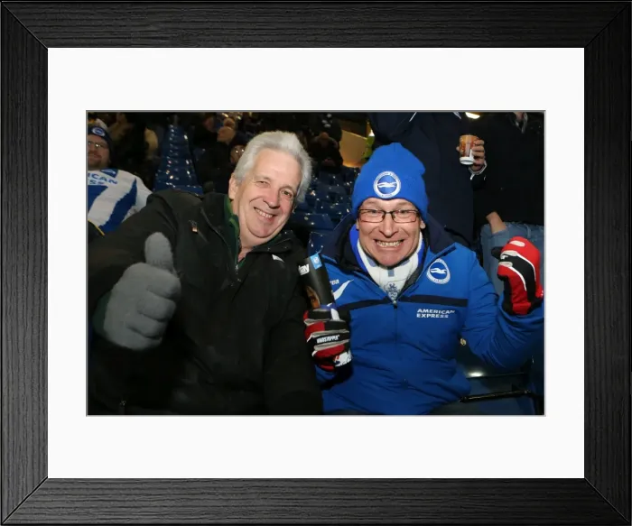 Framed Print : Brighton & Hove Albion vs. Sheffield Wednesday (Away Game - March 25, 2014) Framed Print : Brighton & Hove Albion vs. Sheffield Wednesday (Away Game - March 25, 2014)