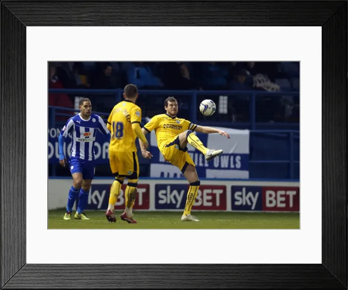 Framed Print : Brighton & Hove Albion vs. Sheffield Wednesday (Away Game - March 25, 2014) Framed Print : Brighton & Hove Albion vs. Sheffield Wednesday (Away Game - March 25, 2014)