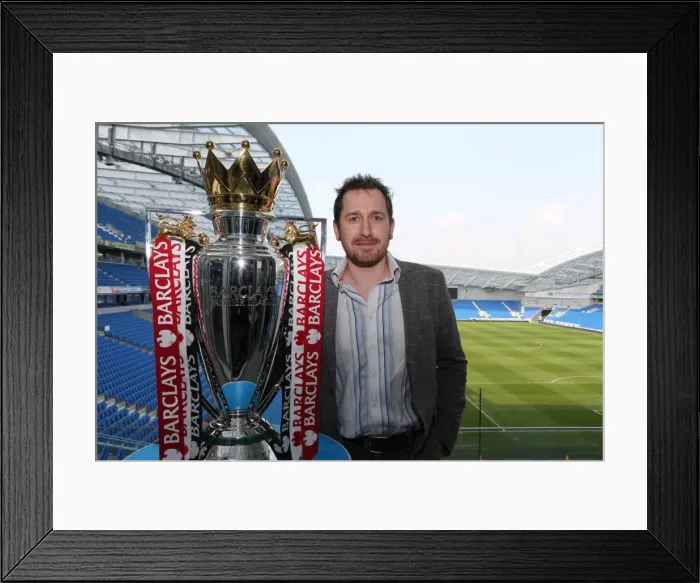 Framed Print : Barclays Business Network Meeting at Brighton & Hove Albion FC - March 27, 2014