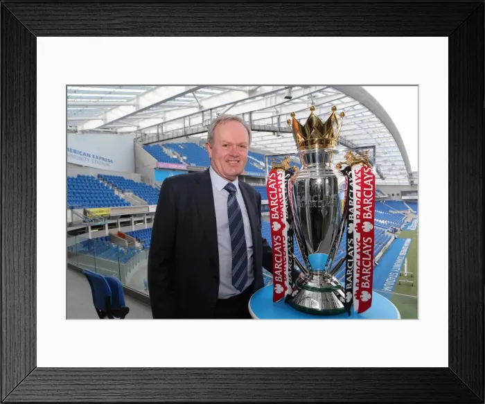 Framed Print : Barclays Business Network Meeting at Brighton & Hove Albion FC - 27 March 2014
