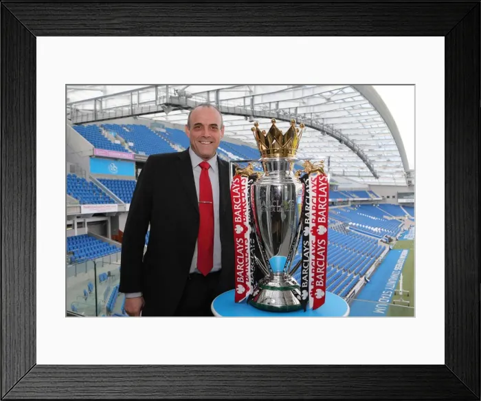 Framed Print : Barclays Business Network Meeting at Brighton & Hove Albion FC - March 27, 2014
