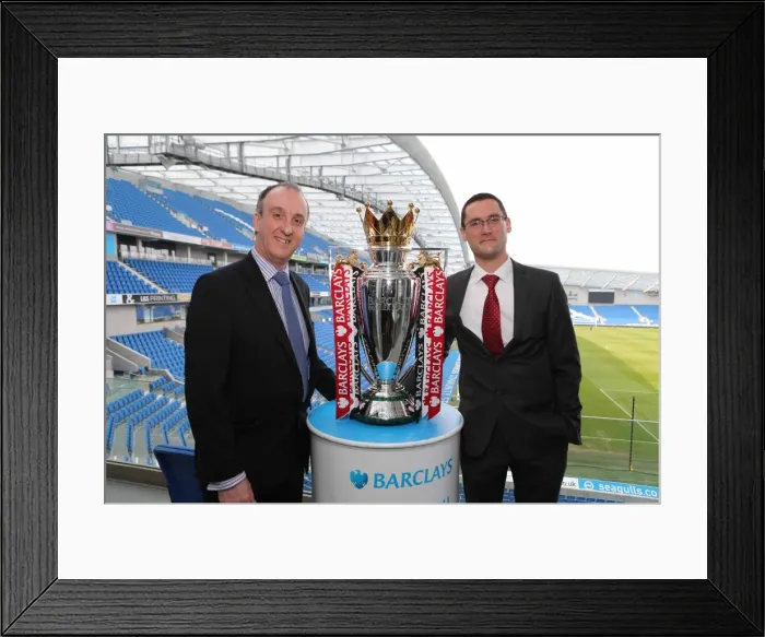 Framed Print : Barclays Business Network Meeting at Brighton & Hove Albion FC - March 27, 2014 Framed Print : Barclays Business Network Meeting at Brighton & Hove Albion FC - March 27, 2014