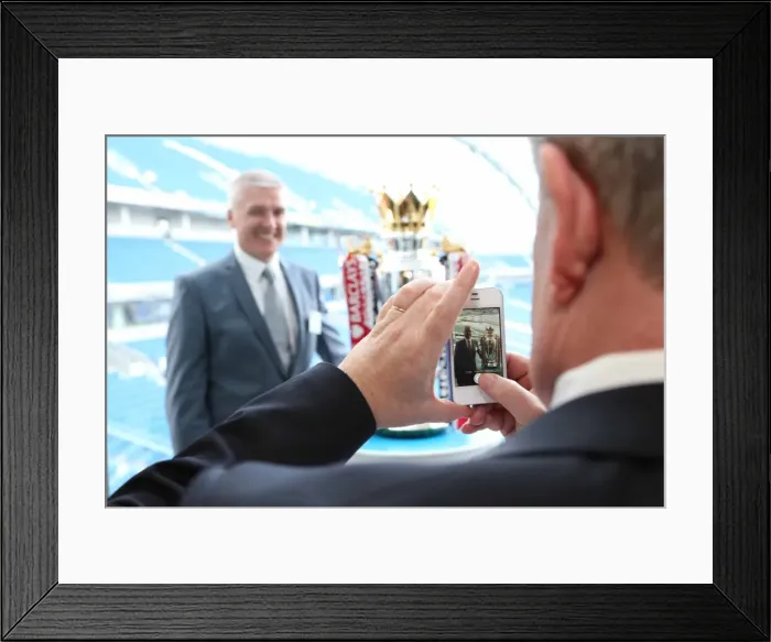 Framed Print : Barclays Business Network Meeting at Brighton & Hove Albion FC - March 27, 2014