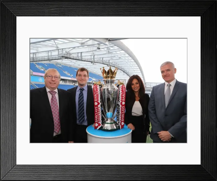Framed Print : Barclays Business Network Meeting at Brighton & Hove Albion FC - March 27, 2014 Framed Print : Barclays Business Network Meeting at Brighton & Hove Albion FC - March 27, 2014