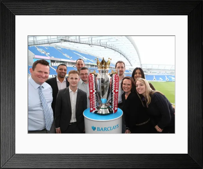 Framed Print : Barclays Business Network Meeting at Brighton & Hove Albion FC - March 27, 2014 Framed Print : Barclays Business Network Meeting at Brighton & Hove Albion FC - March 27, 2014