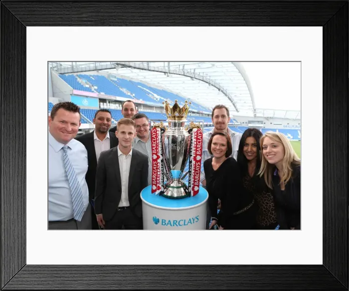 Framed Print : Barclays Business Network Meeting at Brighton & Hove Albion FC - 27 March 2014 Framed Print : Barclays Business Network Meeting at Brighton & Hove Albion FC - 27 March 2014