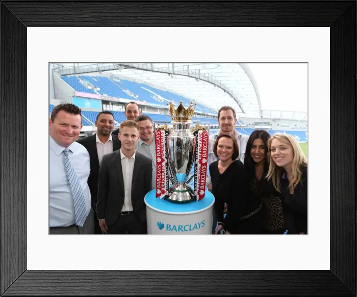 Framed Print : Barclays Business Network Meeting at Brighton & Hove Albion FC - March 27, 2014 Framed Print : Barclays Business Network Meeting at Brighton & Hove Albion FC - March 27, 2014