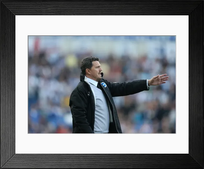 Framed Print : Brighton & Hove Albion vs. Middlesbrough: 2013-14 Home Game Framed Print : Brighton & Hove Albion vs. Middlesbrough: 2013-14 Home Game