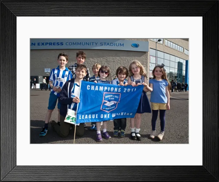 Framed Print : Brighton & Hove Albion vs. Middlesbrough (2013-14 Home Game) Framed Print : Brighton & Hove Albion vs. Middlesbrough (2013-14 Home Game)