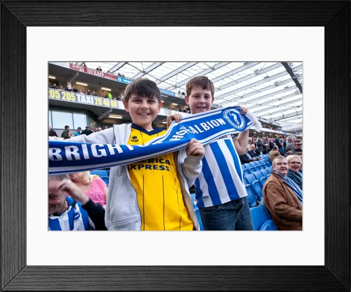 Framed Print : Brighton & Hove Albion vs. Middlesbrough (2013-14 Home Game) Framed Print : Brighton & Hove Albion vs. Middlesbrough (2013-14 Home Game)