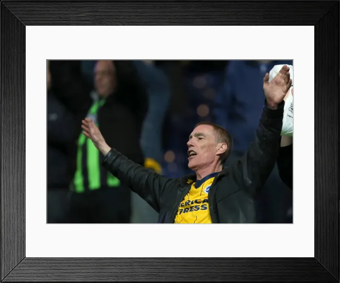 Framed Print : Brighton & Hove Albion 2013-14 Away: Blackburn Rovers 1-4