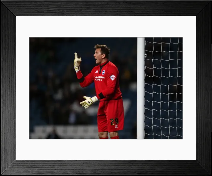 Framed Print : Brighton & Hove Albion 2013-14 Away: Blackburn Rovers 01-04-14 Framed Print : Brighton & Hove Albion 2013-14 Away: Blackburn Rovers 01-04-14