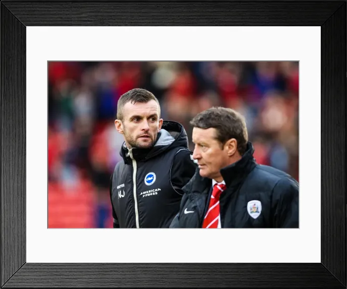 Framed Print : Barnsley vs. Brighton & Hove Albion: Skybet Championship Clash at Amex Stadium (05 / 04 / 14) Framed Print : Barnsley vs. Brighton & Hove Albion: Skybet Championship Clash at Amex Stadium (05 / 04 / 14)