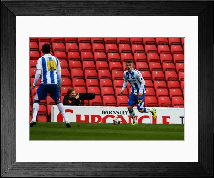 Framed Print : Barnsley vs. Brighton & Hove Albion: Skybet Championship Clash at Amex Stadium (05 / 04 / 14) Framed Print : Barnsley vs. Brighton & Hove Albion: Skybet Championship Clash at Amex Stadium (05 / 04 / 14)