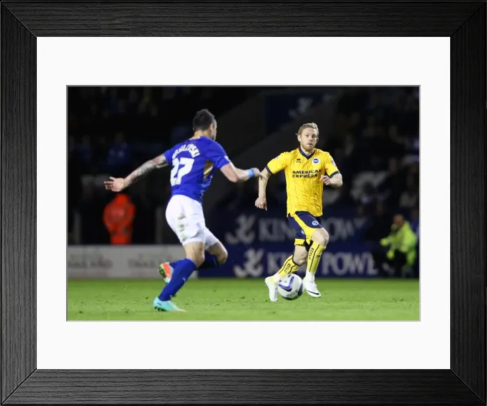 Framed Print : Brighton & Hove Albion at Leicester City (Away), 08 / 04 / 14 Framed Print : Brighton & Hove Albion at Leicester City (Away), 08 / 04 / 14