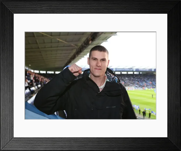 Framed Print : Brighton & Hove Albion at Leicester City (Away Game), 08 / 04 / 14 Framed Print : Brighton & Hove Albion at Leicester City (Away Game), 08 / 04 / 14